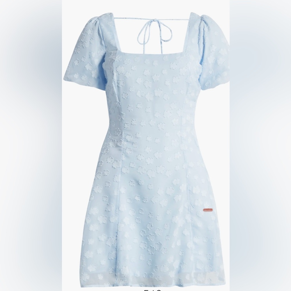 Light Blue mini dress -size medium